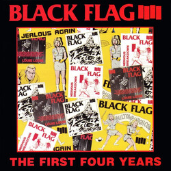 Black Flag The First Four Years Vinyl LP USED