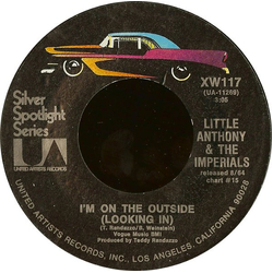 Little Anthony & The Imperials Goin' Out Of My Head / I'm On The Outside (Looking In) Vinyl 7" USED