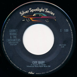 Garnet Mimms And The Enchanters Cry Baby / For Your Precious Love Vinyl 7" USED
