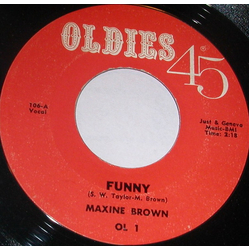 Maxine Brown Funny / Now That You've Gone Vinyl 7" USED