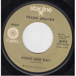 Frank Sinatra Night And Day / In The Wee Small Hours Of The Morning USED VINYL 7INCH 45 RPM