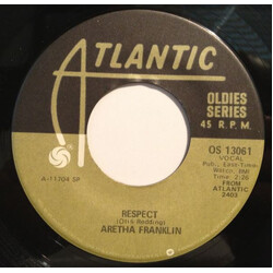 Aretha Franklin Respect / You're All I Need To Get By USED VINYL 7INCH 45 RPM SINGLE