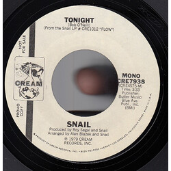 Snail (4) Tonight USED VINYL 7INCH 45 RPM PROMO