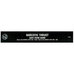 Narcotic Thrust Safe From Harm USED VINYL 12INCH PROMO 45 RPM