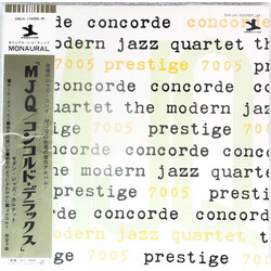The Modern Jazz Quartet Concorde Vinyl LP USED