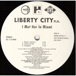 Liberty City (2) I Met Her In Miami Vinyl 12" USED