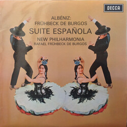 Isaac Albéniz / Rafael Frühbeck De Burgos / New Philharmonia Orchestra Suite Española Vinyl LP USED