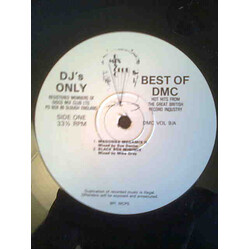 Various Best Of DMC Vol. 9 USED VINYL 12INCH 33 S RPM PARTIALLY MIXED