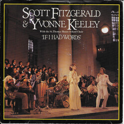 Scott Fitzgerald / Yvonne Keeley If I Had Words USED VINYL 7INCH 45 RPM SINGLE STEREO