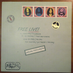 Free Free Live Vinyl LP USED