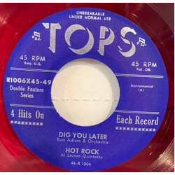 Buzz Adlam & His Orchestra / Al Lerner / George Wettling Jazz Trio / Earle Spencer & His Orchestra 4 Hits On Each Record USED VINYL 7INCH 45 RPM