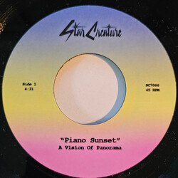 A Vision of Panorama Piano Sunset / Lost In Palms USED VINYL 7INCH 45 RPM