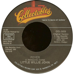 Little Willie John Fever / Sleep Vinyl 7" USED