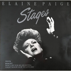 Elaine Paige Stages Vinyl LP USED