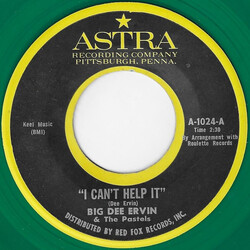 Dee Ervin / The Pastels (2) I Can't Help It USED VINYL 7INCH 45 RPM UNOFFICIAL RELEASE