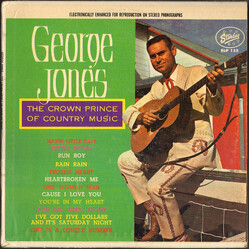 George Jones (2) The Crown Prince Of Country Music Vinyl LP USED