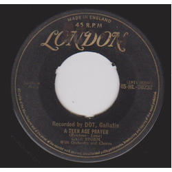 Gale Storm Teen Age Prayer / Memories Are Made Of This Vinyl 7" USED