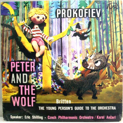 Sergei Prokofiev / Benjamin Britten Peter And The Wolf / The Young Person's Guide To The Orchestra Vinyl LP USED