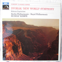 Antonín Dvořák / Berliner Philharmoniker / The Royal Philharmonic Orchestra / Rudolf Kempe 'New World' Symphony / Scherzo Capriccioso Vinyl LP USED