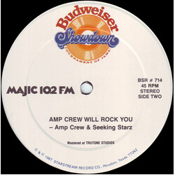 Jon Paul Martinez / Amp Crew & Seeking Starz With You / Amp Crew Will Rock You USED VINYL 12INCH 45 RPM STEREO