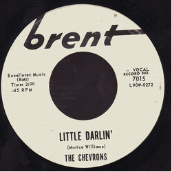 The Chevrons Little Darlin' USED VINYL 7INCH 45 RPM