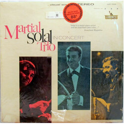 Martial Solal Trio The Martial Solal Trio In Concert Vinyl LP USED