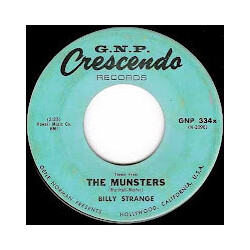 Billy Strange Theme From The Munsters / Goldfinger USED VINYL 7INCH 45 RPM SINGLE