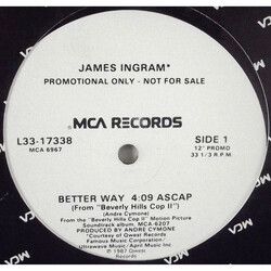 James Ingram Better Way Vinyl 12" USED