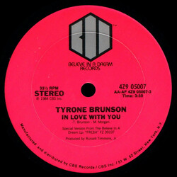Tyrone Brunson Don't You Want It / In Love With You VINYL 12" USED