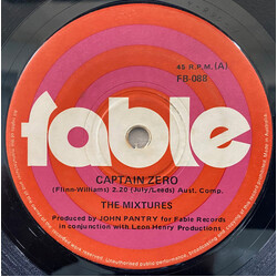 The Mixtures Captain Zero USED VINYL 7INCH 45 RPM SINGLE