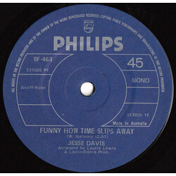 Jesse Davis Funny How Time Slips Away USED VINYL 7INCH 45 RPM SINGLE