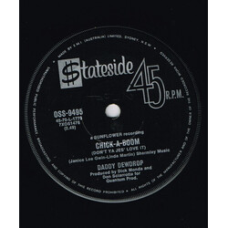 Daddy Dewdrop Chick-A-Boom (Don't Ya Jes' Love It) USED VINYL 7INCH 45 RPM SINGLE