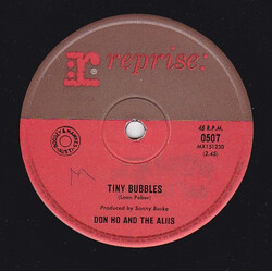 Don Ho / The Aliis Tiny Bubbles / Born Free USED VINYL 7INCH 45 RPM SINGLE
