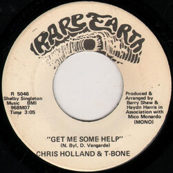 Chris Holland (7) / T-Bone (30) Get Me Some Help USED VINYL 7INCH 45 RPM PROMO