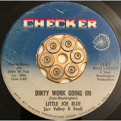 Little Joe Blue Dirty Work Going On / Pretty Woman USED VINYL 7INCH 45 RPM SINGLE