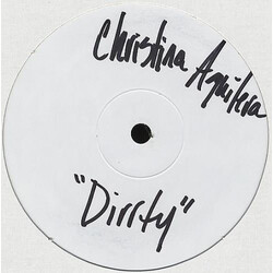 Christina Aguilera Dirrty USED VINYL 12INCH WHITE LABEL