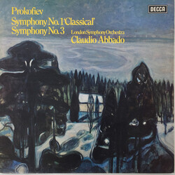Sergei Prokofiev / London Symphony Orchestra / Claudio Abbado Symphony No.1 'Classical' / Symphony No.3 Vinyl LP USED