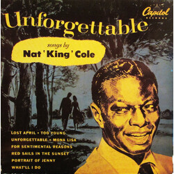 Nat King Cole Unforgettable Vinyl LP USED