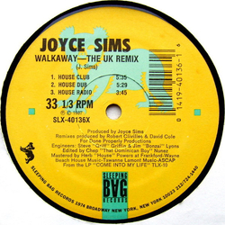 Joyce Sims Walkaway - The UK Remix Vinyl 12" USED