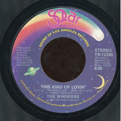 The Whispers This Kind Of Lovin' USED VINYL 7INCH 45 RPM STYRENE