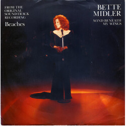 Bette Midler The Wind Beneath My Wings USED VINYL 7INCH 45 RPM