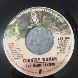 Magic Lanterns Country Woman / Pa Bradley USED VINYL 7INCH 45 RPM SINGLE