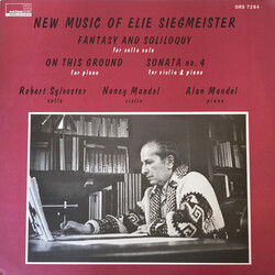 Elie Siegmeister New Music Of Elie Siegmeister Vinyl LP USED