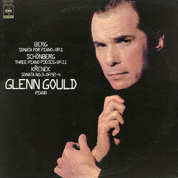 Glenn Gould Berg: Sonata / Schönberg: Three Piano Pieces / Křenek: Sonata No.3 Vinyl LP USED