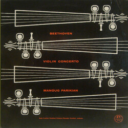 Ludwig van Beethoven / Manoug Parikian / Radio-Sinfonie-Orchester Frankfurt / Alexander Krannhals Violin Concerto Vinyl LP USED