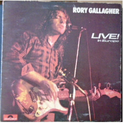 Rory Gallagher Rory Gallagher Live! In Europe Vinyl LP USED