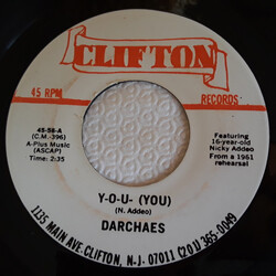 The Darchaes Y-O-U (You)   /   Life Is But A Dream USED VINYL 7INCH 45 RPM