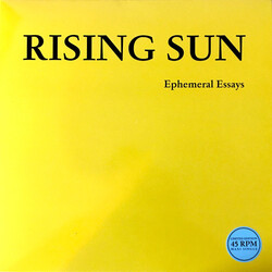 Rising Sun (7) Ephemeral Essays USED VINYL 12INCH 45 RPM MAXI-SINGLE LIMITED EDITION