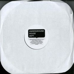Various Underground Sound Of Italia USED VINYL 12INCH 33 S RPM SINGLE SIDED LIMITED EDITION