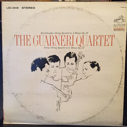 Guarneri Quartet / Felix Mendelssohn-Bartholdy / Edvard Grieg String Quartet In A Minor, Op. 13 / String Quartet In G Minor, Op. 27 Vinyl LP USED